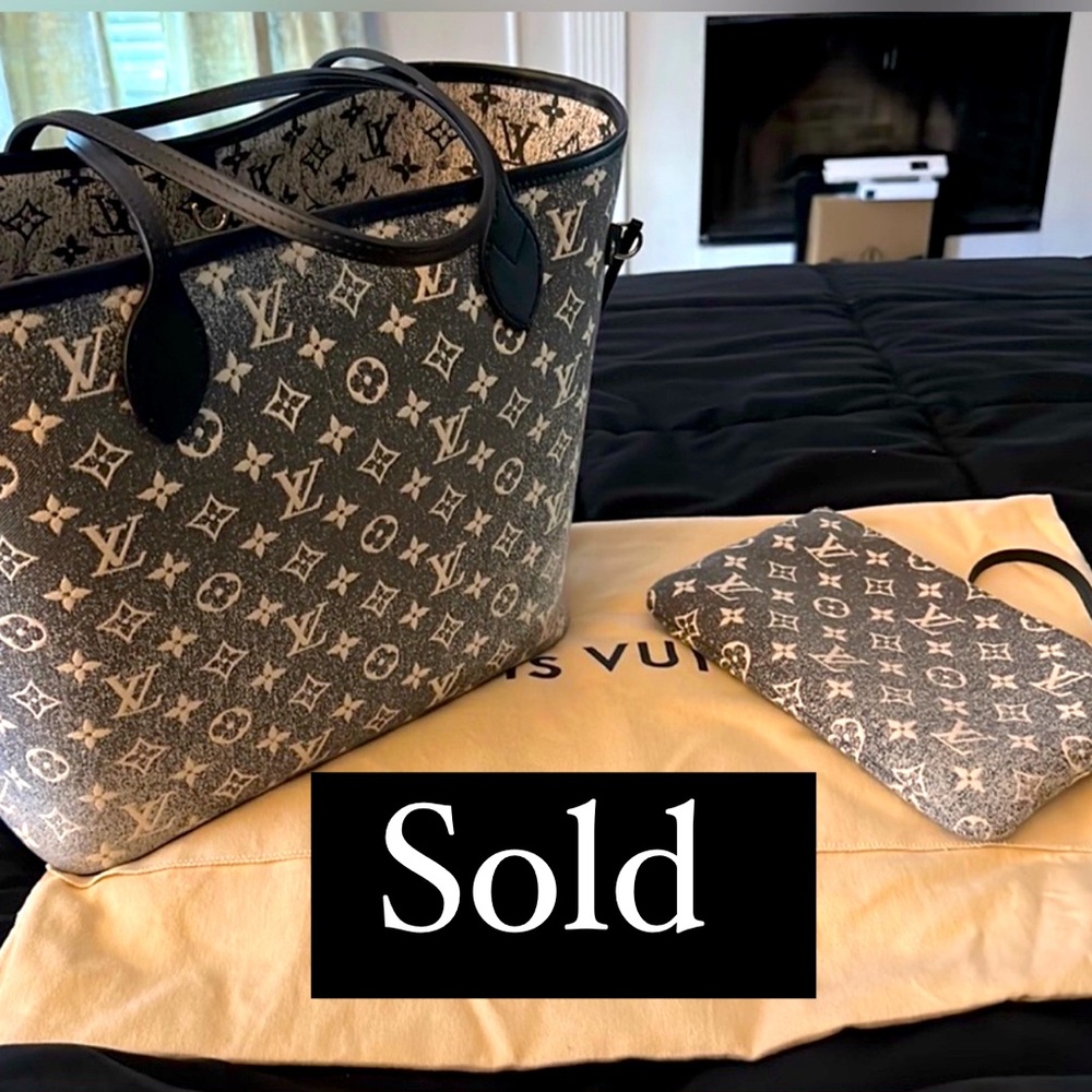 Louis Vuitton denim never full